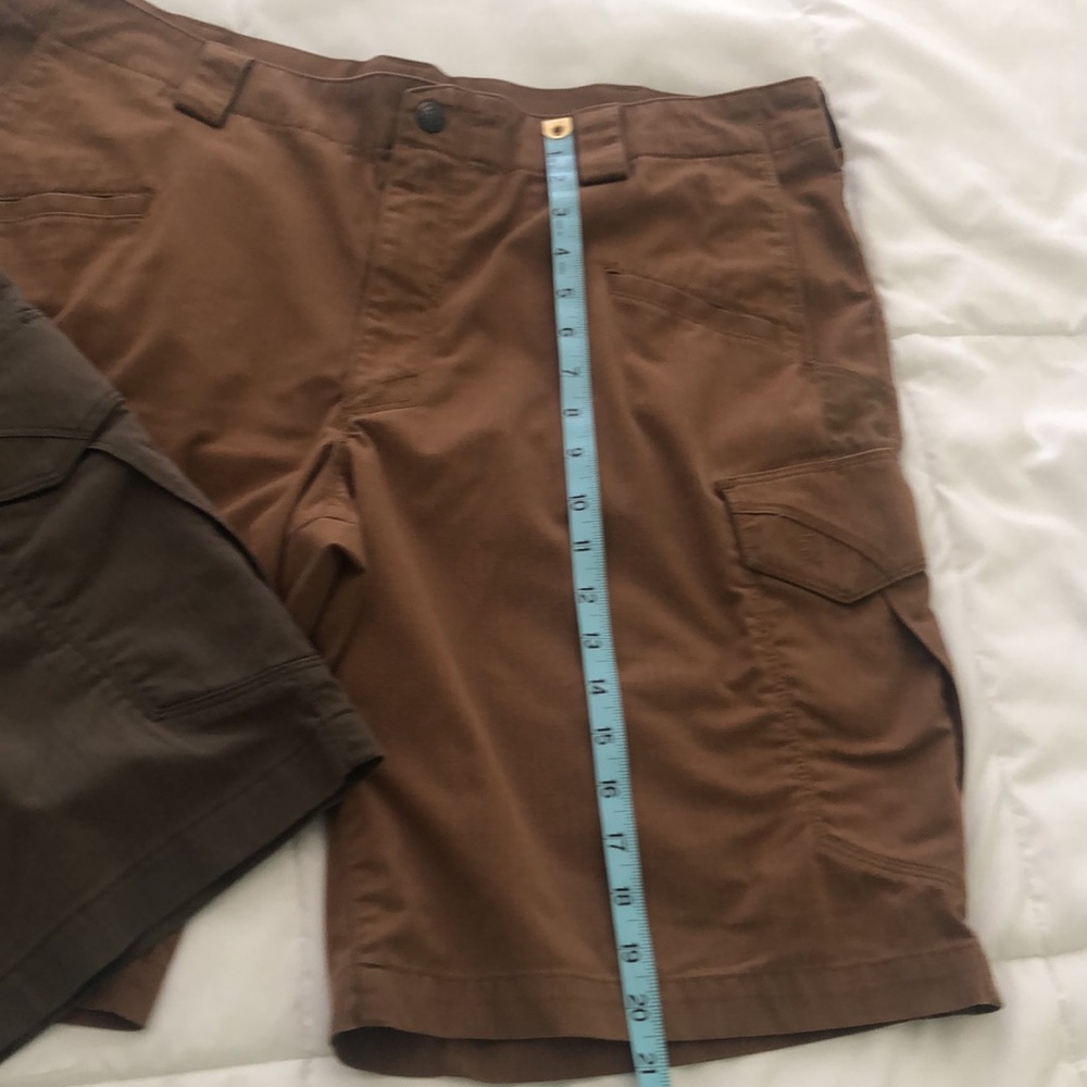 5.11 Tactical Men’s Cargo Shorts - Olive Green and Brown - Picture 6 of 13